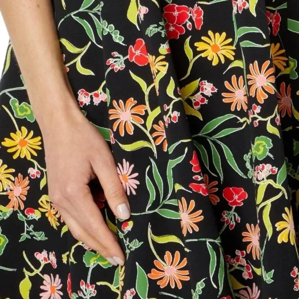Kate Spade Rooftop Garden Floral Grace Dress - Size 0